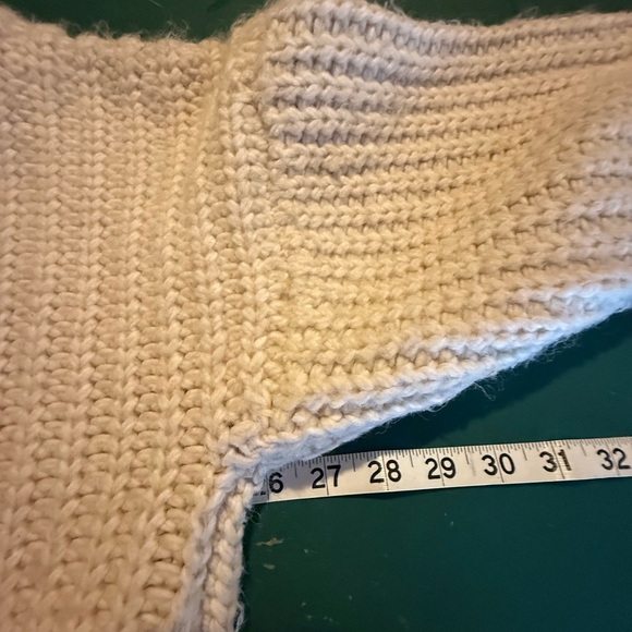 Aerie Beige Knit Crew Neck Sweater - Picture 9 of 9